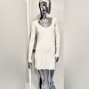 G-Star Creamy-White Long Sleeve Knit Top